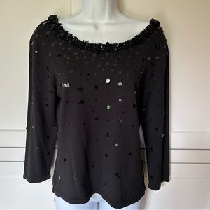 NWT Talbots 3/4 Sleeve Sweater